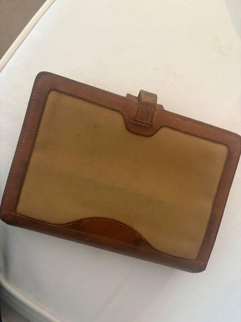Rare Genuine Billingham Camera Bag Filofax Vintage Canvas Winchester Style