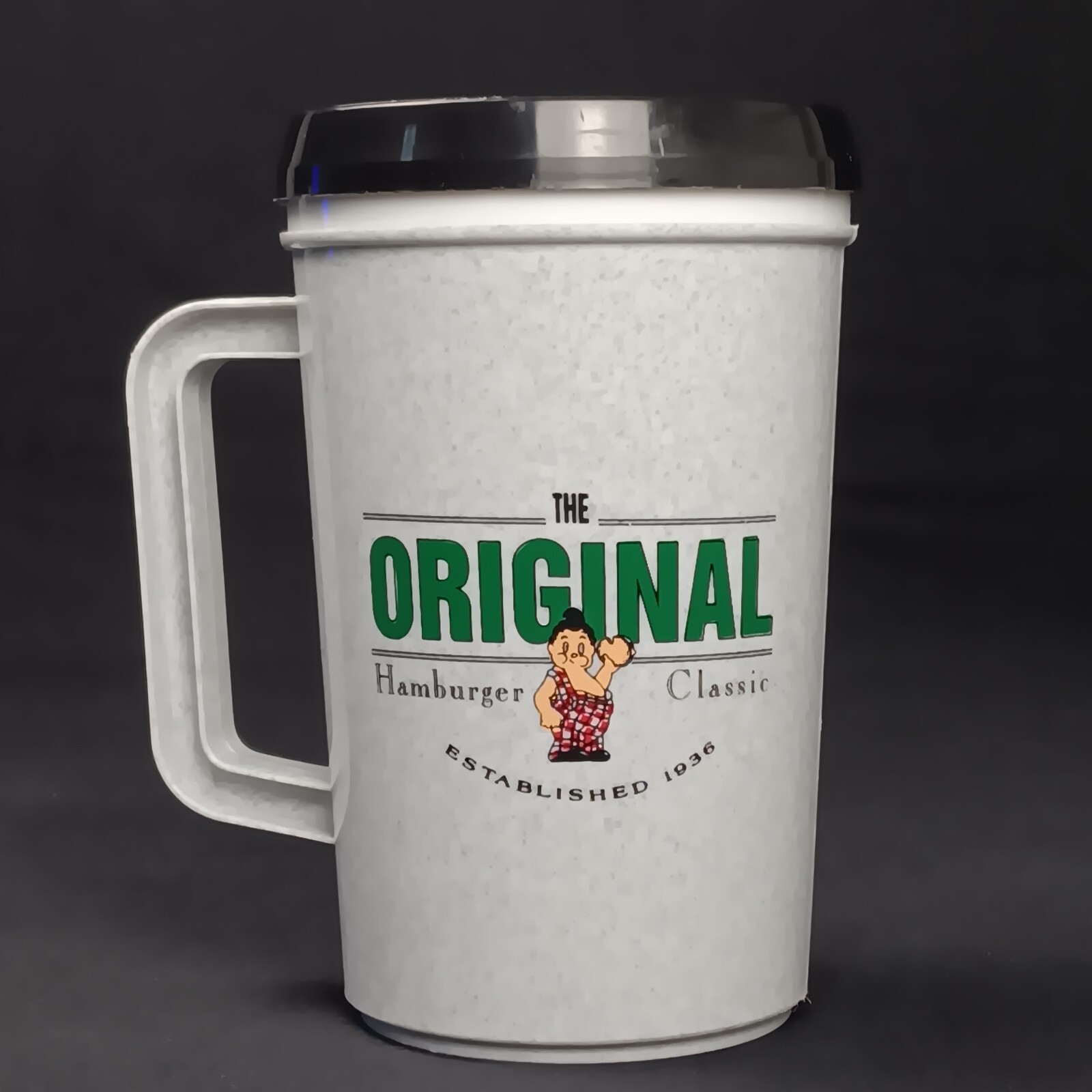 Vintage Bobs Big Boy Original Insulated Mug Cup Collectable Souvenir Ad NOS