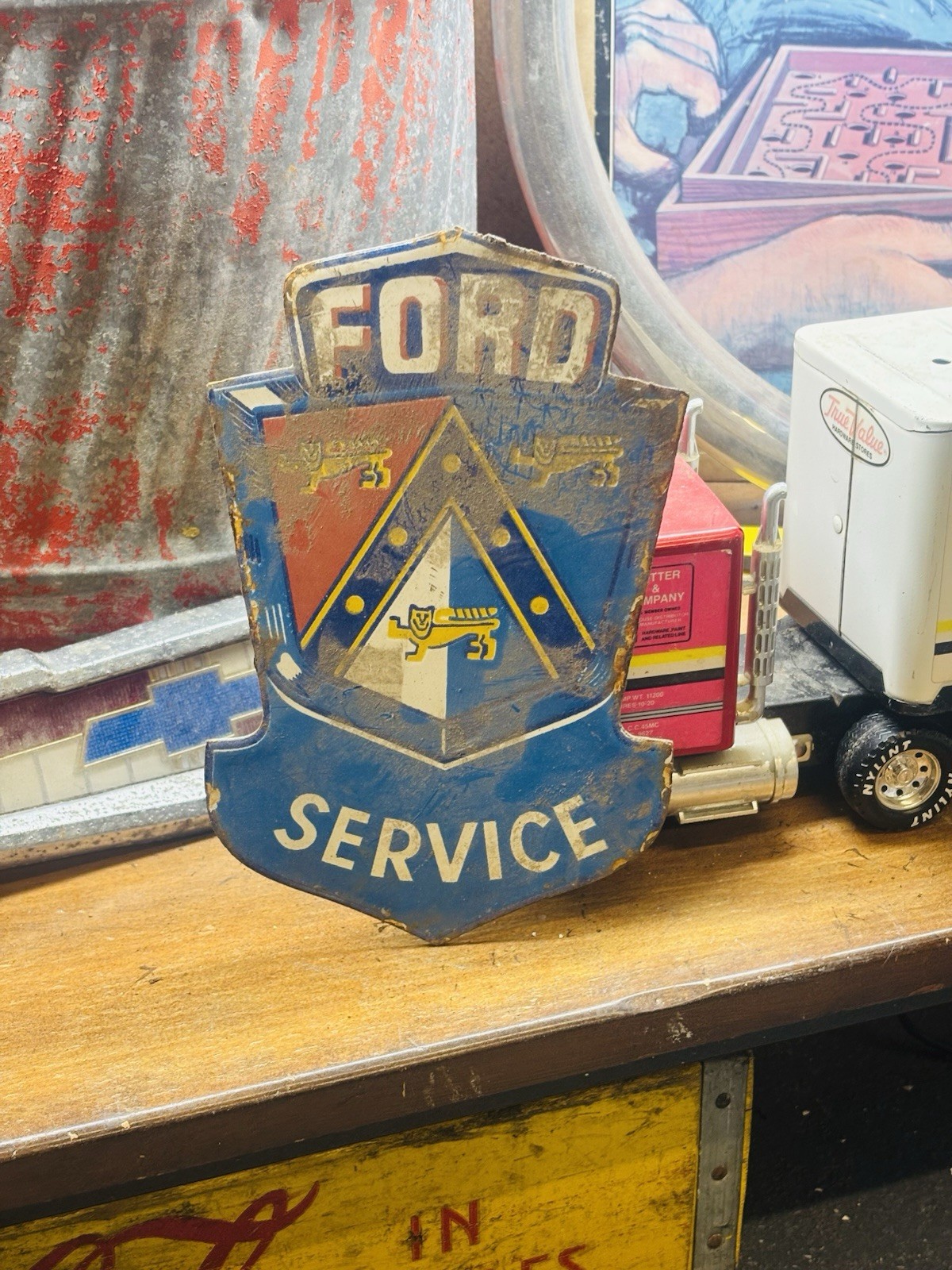 Ford Porcelain Advertising Sign