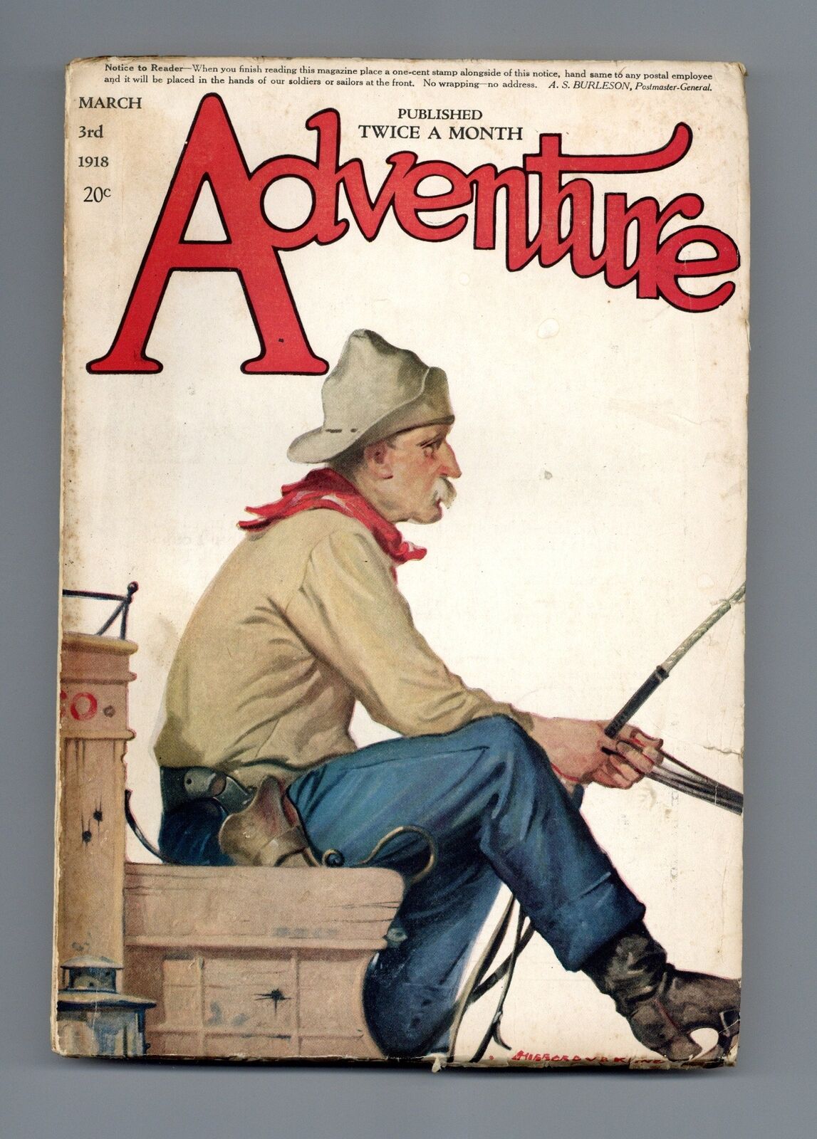 Adventure Pulp/Magazine Mar 3 1918 Vol. 16 #5 VG