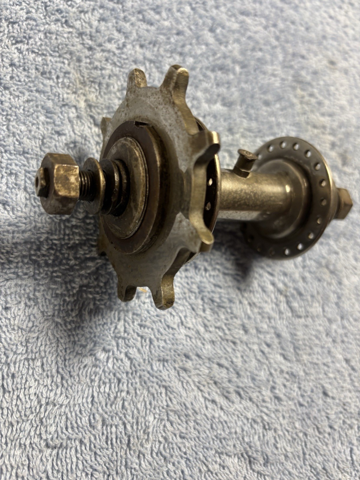 Antique 1900's Circa Fix Gear 40 Hole 1 Antique 1900's Circa Fix Gear 40 Hole 1