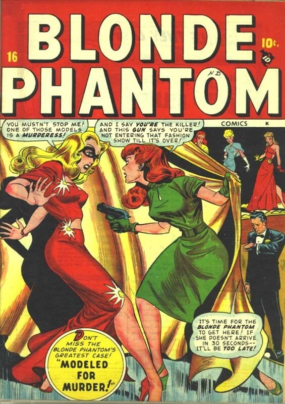 Blonde Phantom #16 Photocopy Comic Book