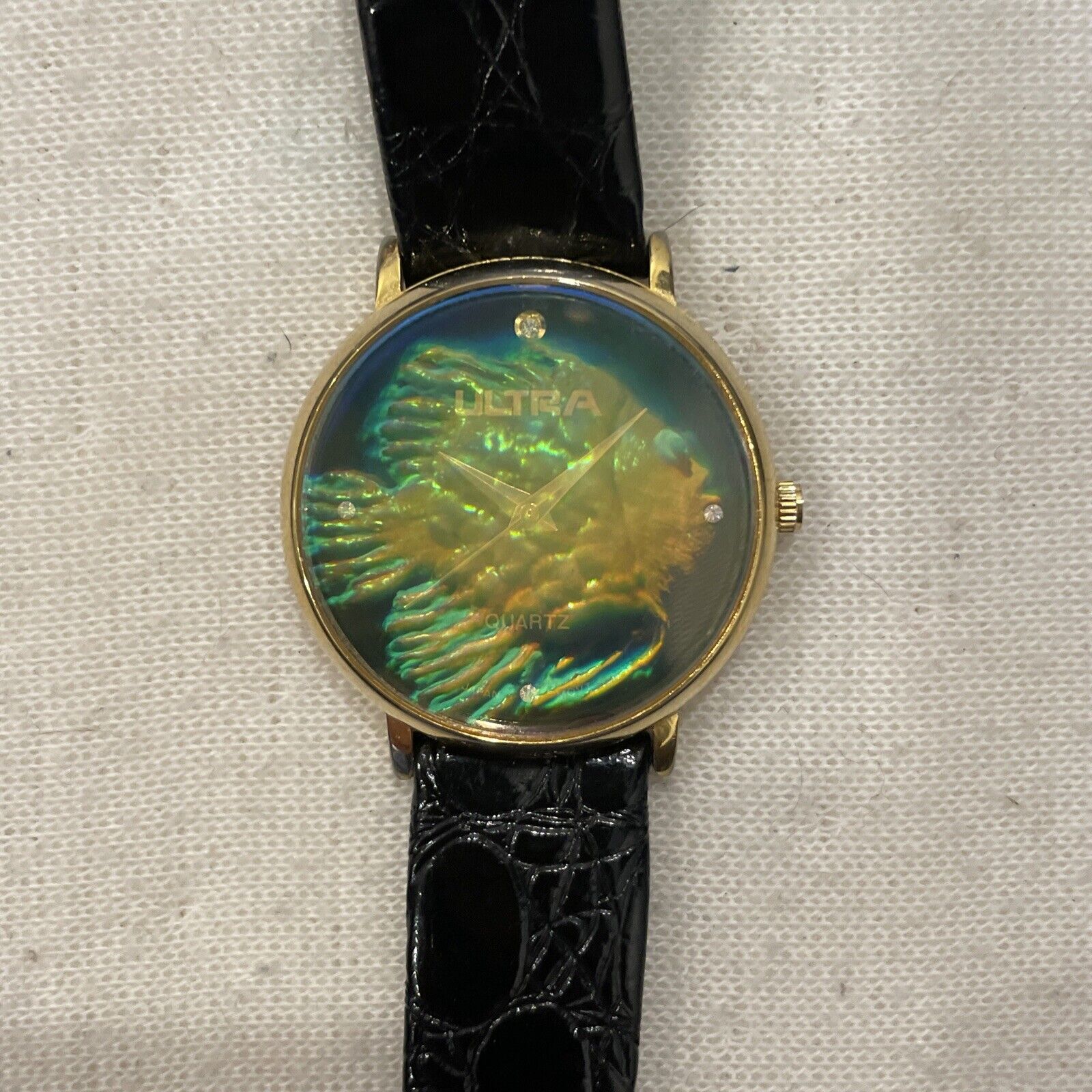 ULTRA 3D Holographic Goldfish Watch, very rare, Great Condition 