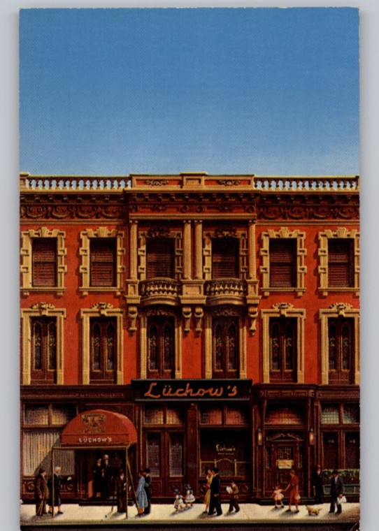 Luchow\'s , Famous Restaurant, New York, Postcard Luchow\'s , Famous Restaurant, New York, Postcard