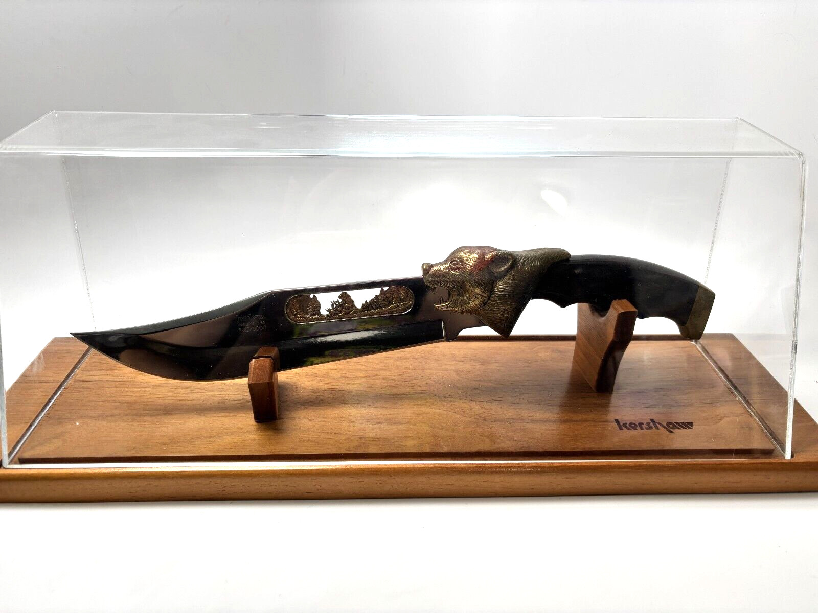 Kershaw’s Limited Edition North American Wildlife Bowie Knife Grizzly Bear 3912