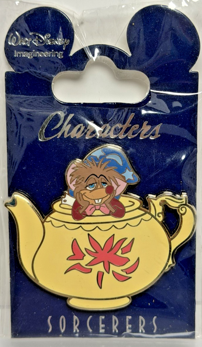 WDI Disney Sorcerers Hat Dormouse Alice In Wonderland LE 200 Pin BRAND NEW RARE WDI Disney Sorcerers Hat Dormouse Alice In Wonderland LE 200 Pin BRAND NEW RARE
