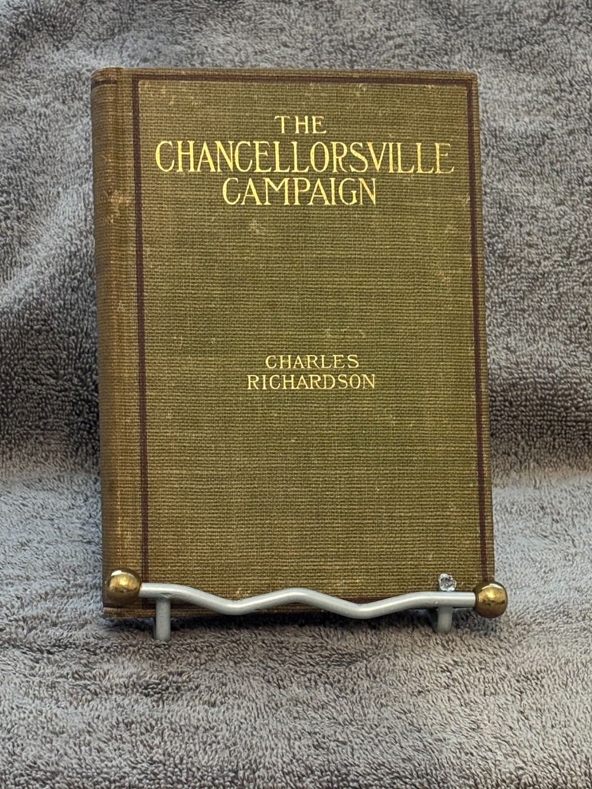 The Chancellorsville Campaign-1907 1st Edition w/Author Letter The Chancellorsville Campaign-1907 1st Edition w/Author Letter