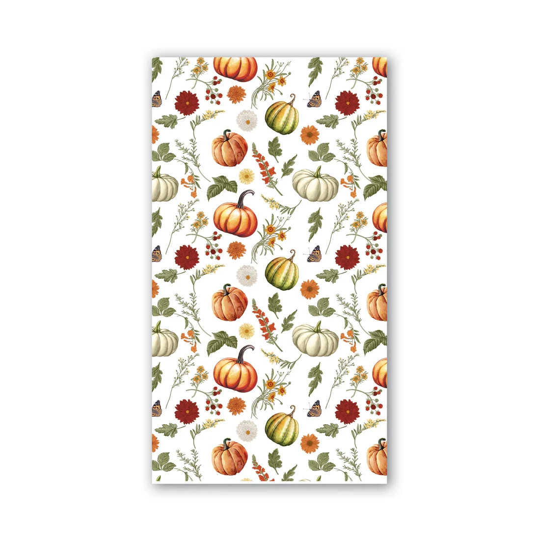 Michel Design Works Pumpkin Delight Paper Napkins ~~ Hostess Size ~~