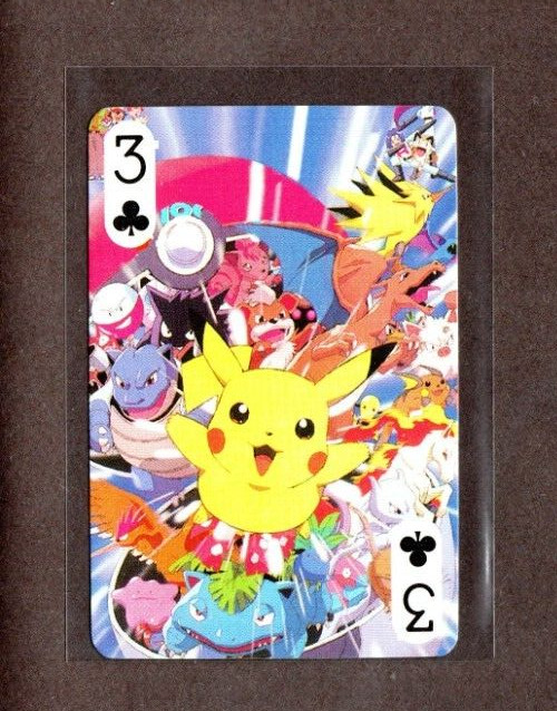 1998-1999 Pokemon POCKET MONSTERS vintage playing cards  - **YOU CHOOSE**