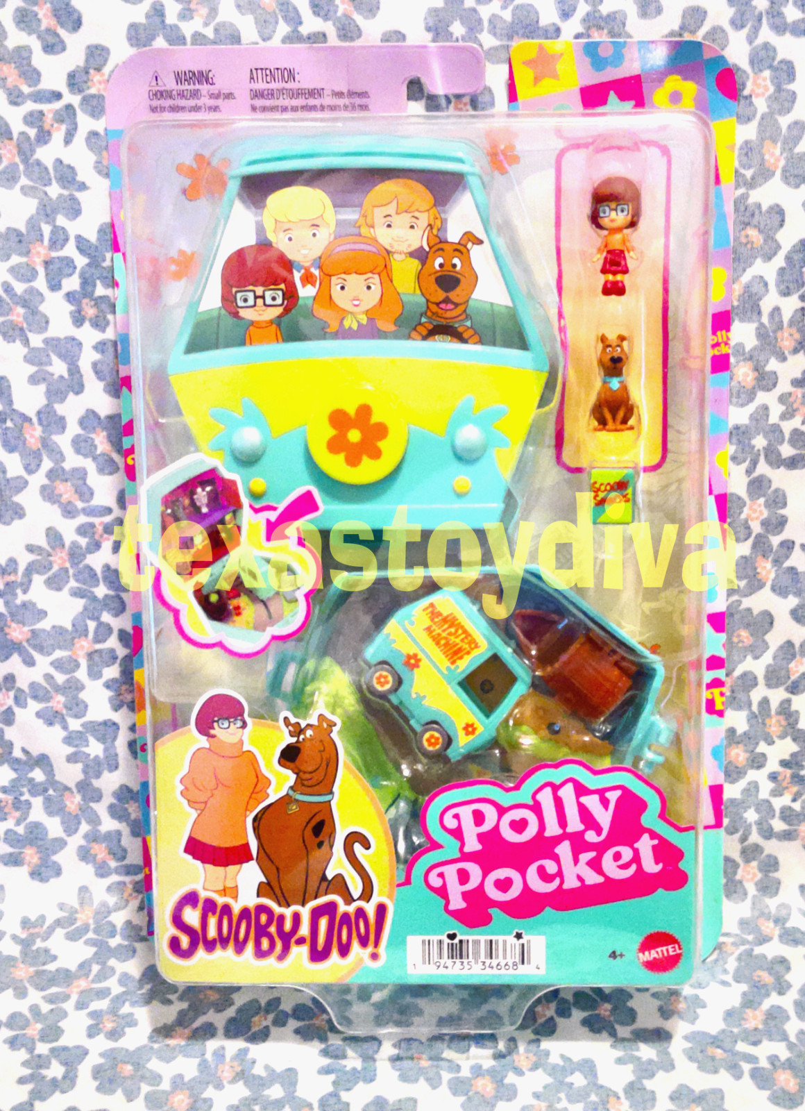 Scooby-Doo Polly Pocket Mini Doll Playset Mystery Machine Velma Scooby 2026 NEW Scooby-Doo Polly Pocket Mini Doll Playset Mystery Machine Velma Scooby 2026 NEW