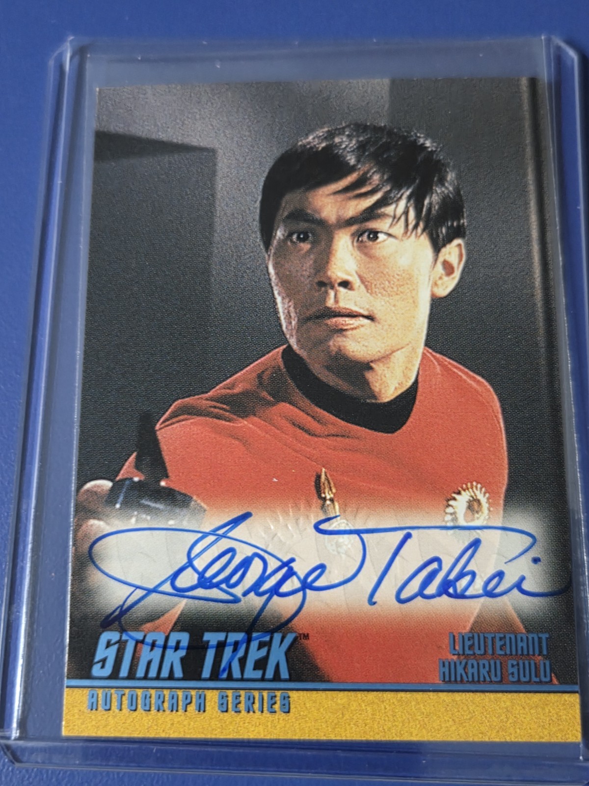 1998 Star Trek TOS Season 2 George Takei as Lt Sulu A33 autograph card COOL