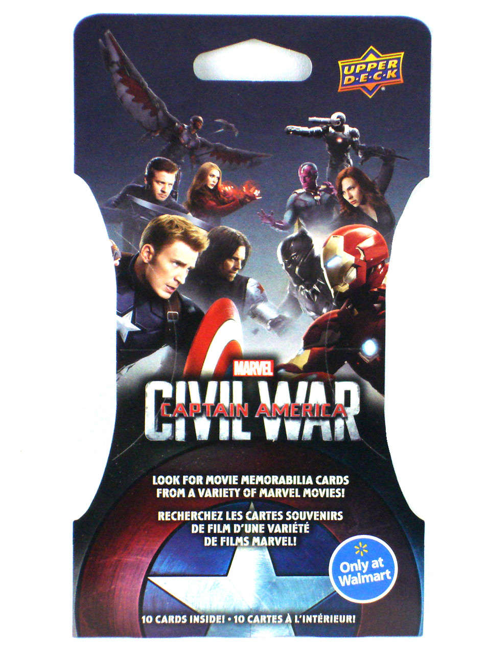 2016 Upper Deck Captain America Civil War Trading Cards Pack Exclusive Marvel