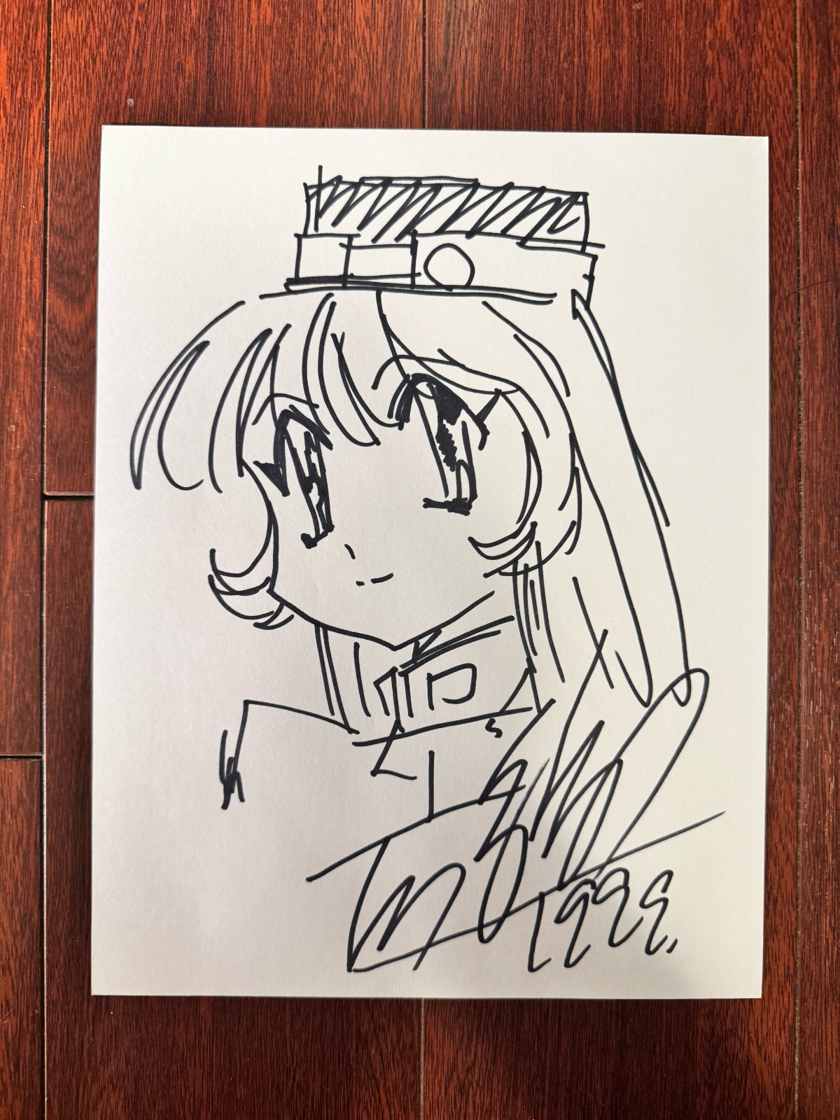 Original 1999 Hand-Drawn Autograph by Kia Asamiya – Yurika Misumaru