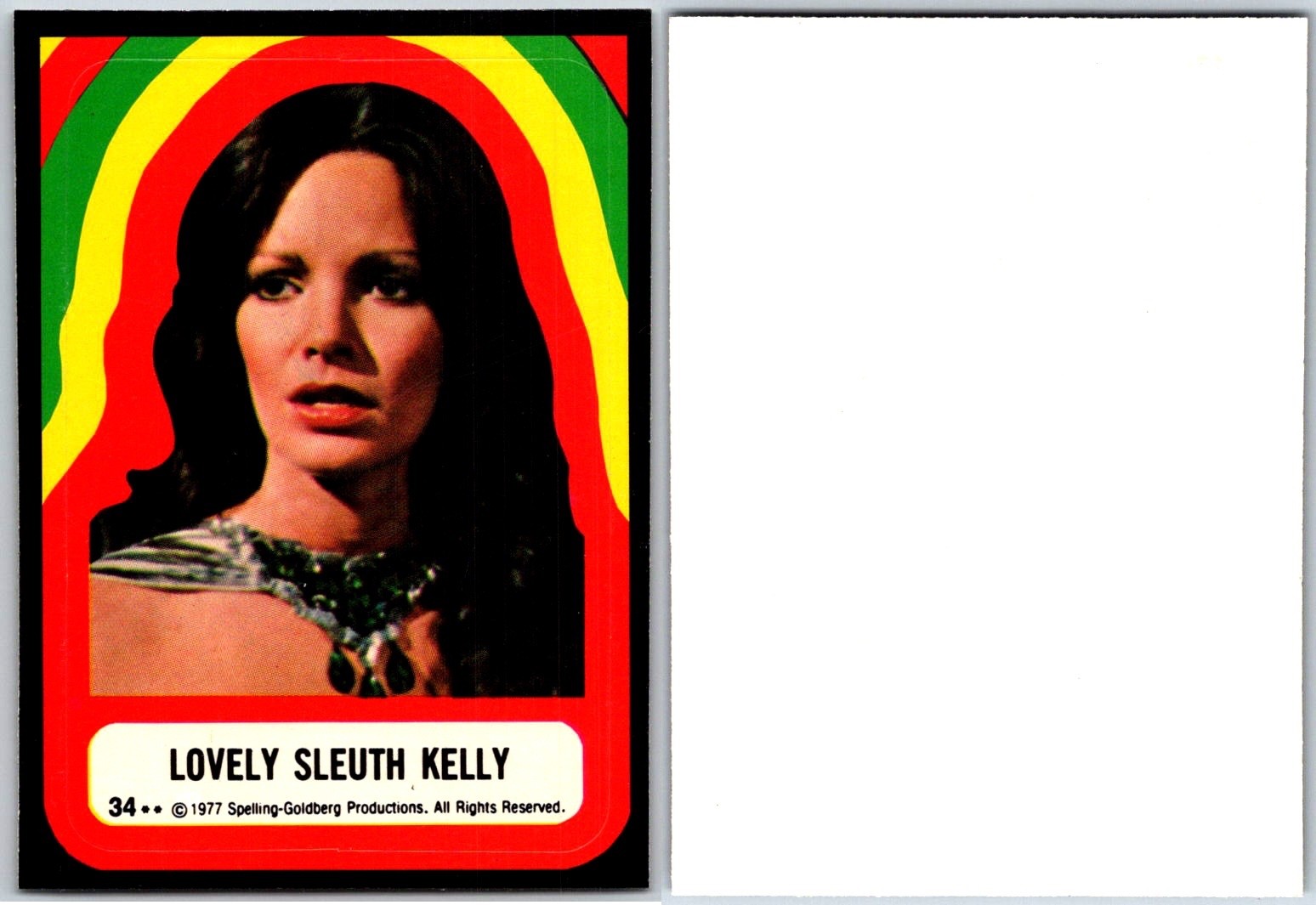 1977 Topps CHARLIE\'S ANGELS Series 4 Stickers - Set  Break - You Pick NM