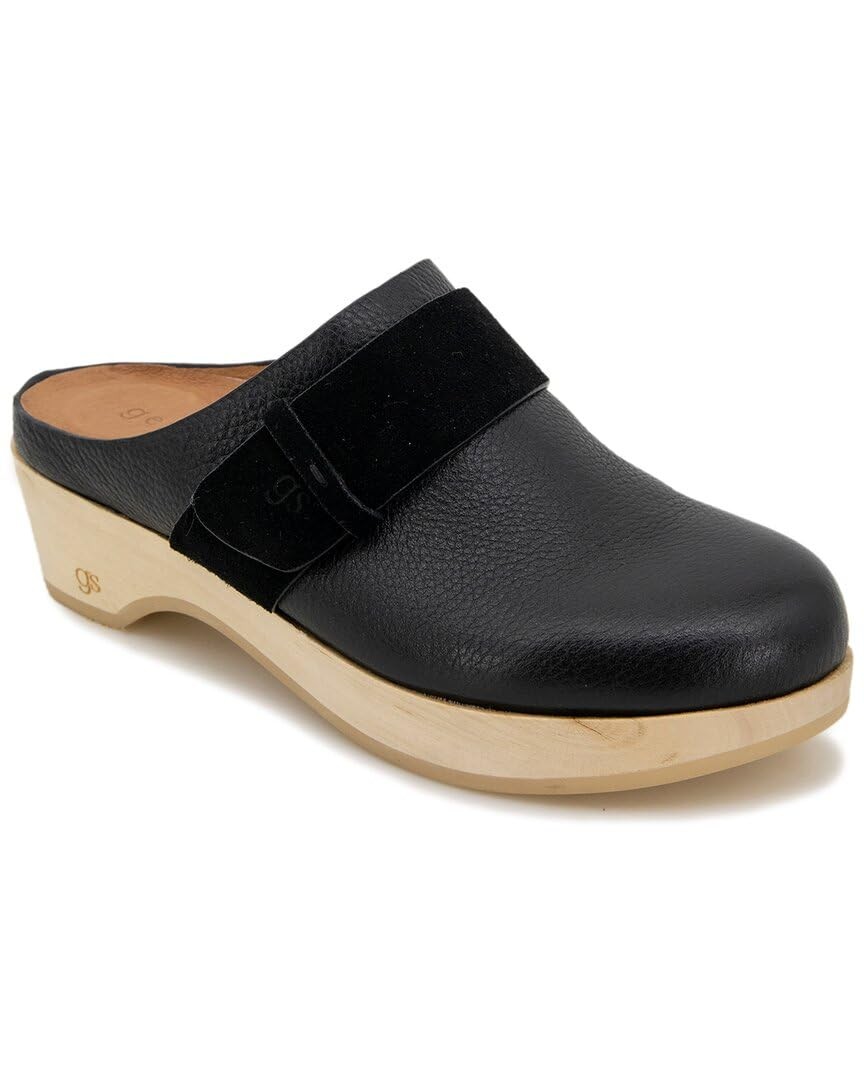 Gentle Souls by Kenneth Cole Women\'s Women\'s Henley Clog, Black, 5