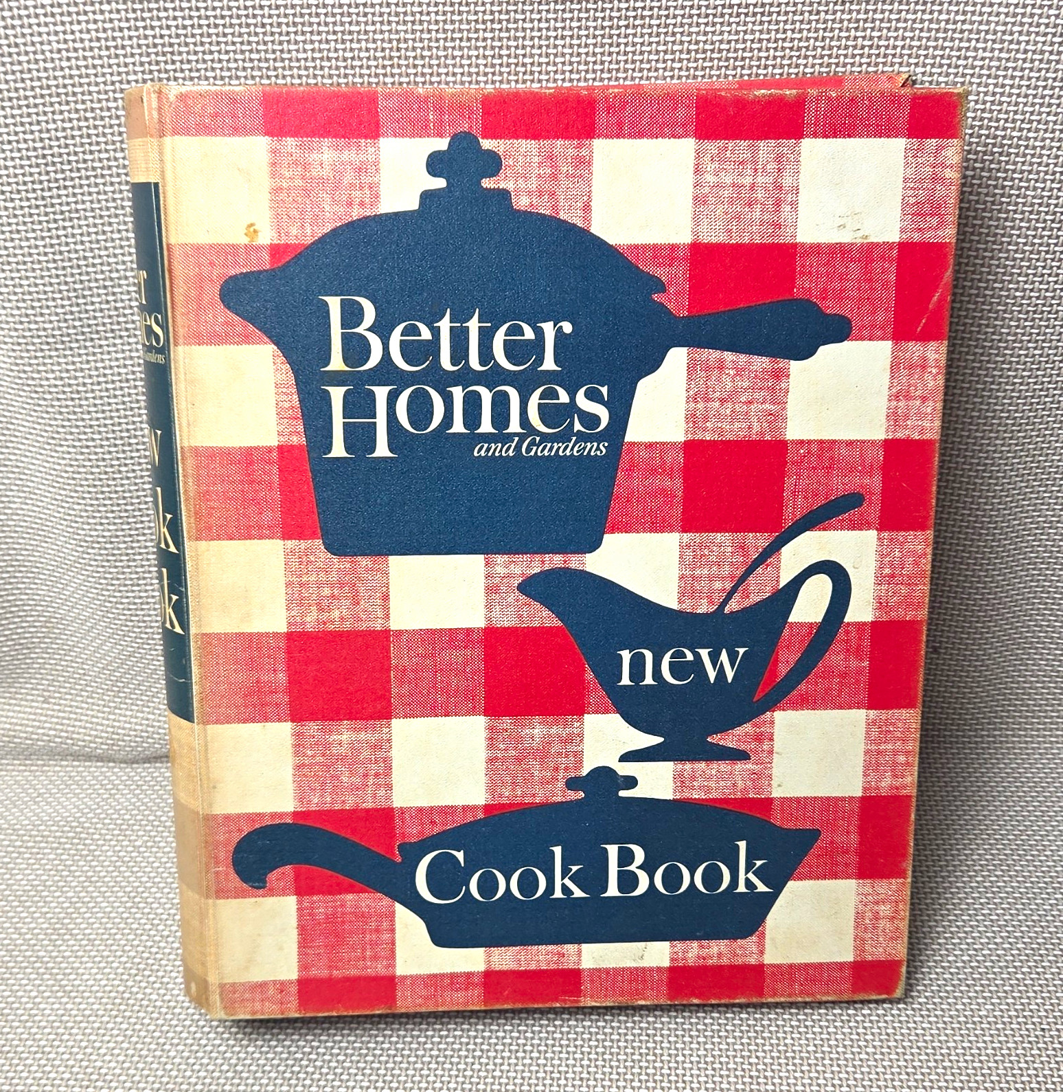 Vintage 1953 Better Homes and Gardens New Cook Book 5 Ring Binder Plaid Cover Vintage 1953 Better Homes and Gardens New Cook Book 5 Ring Binder Plaid Cover