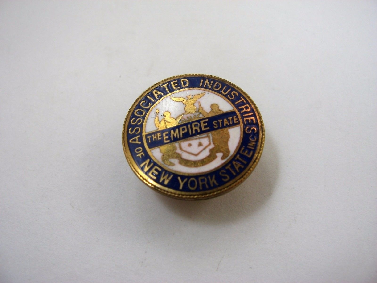 Rare Vintage Collectible Pin: Associated Industries of New York State Inc.