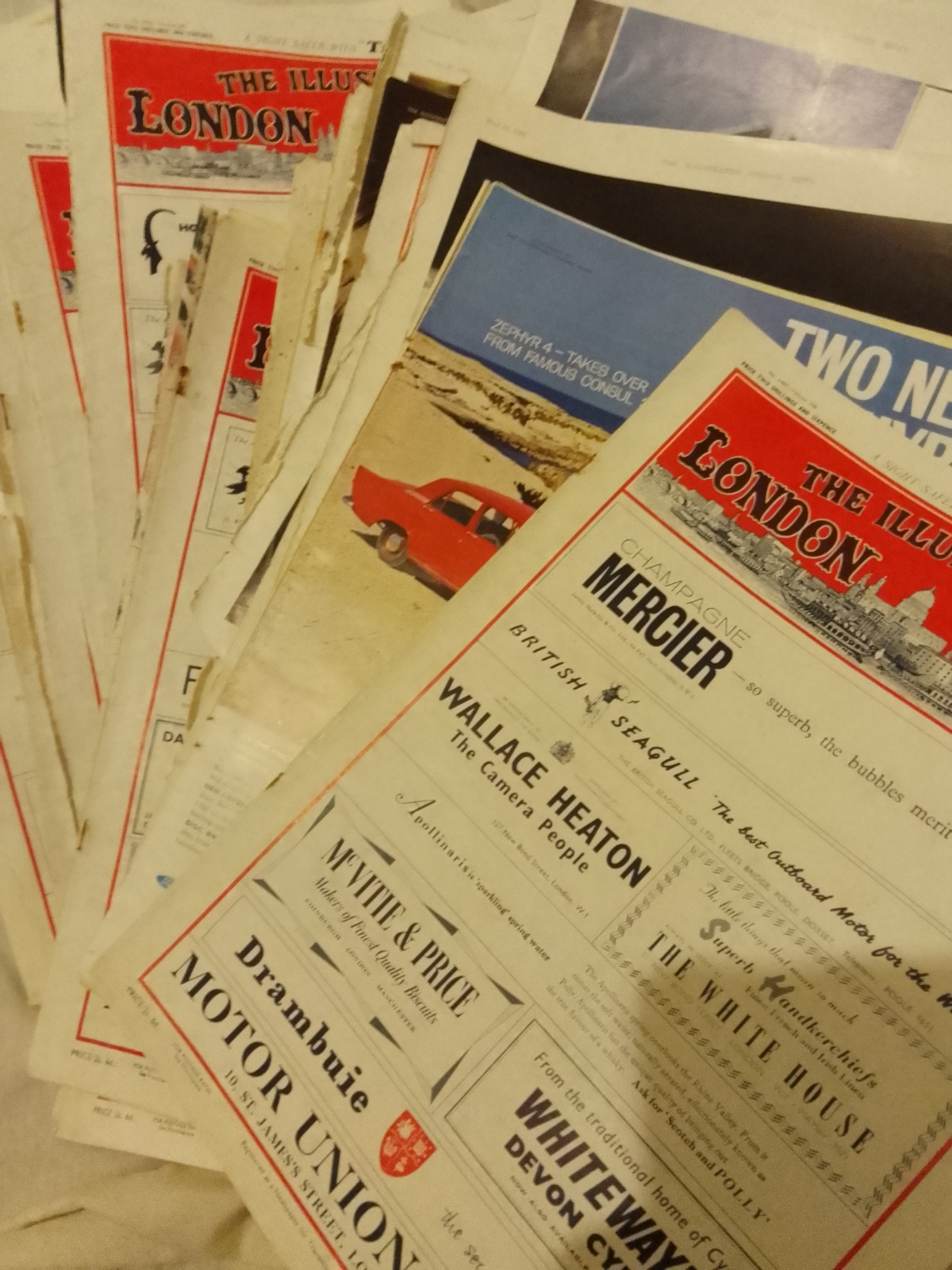 Illustrated London News  vintage magazine 1962/1963 bundle 