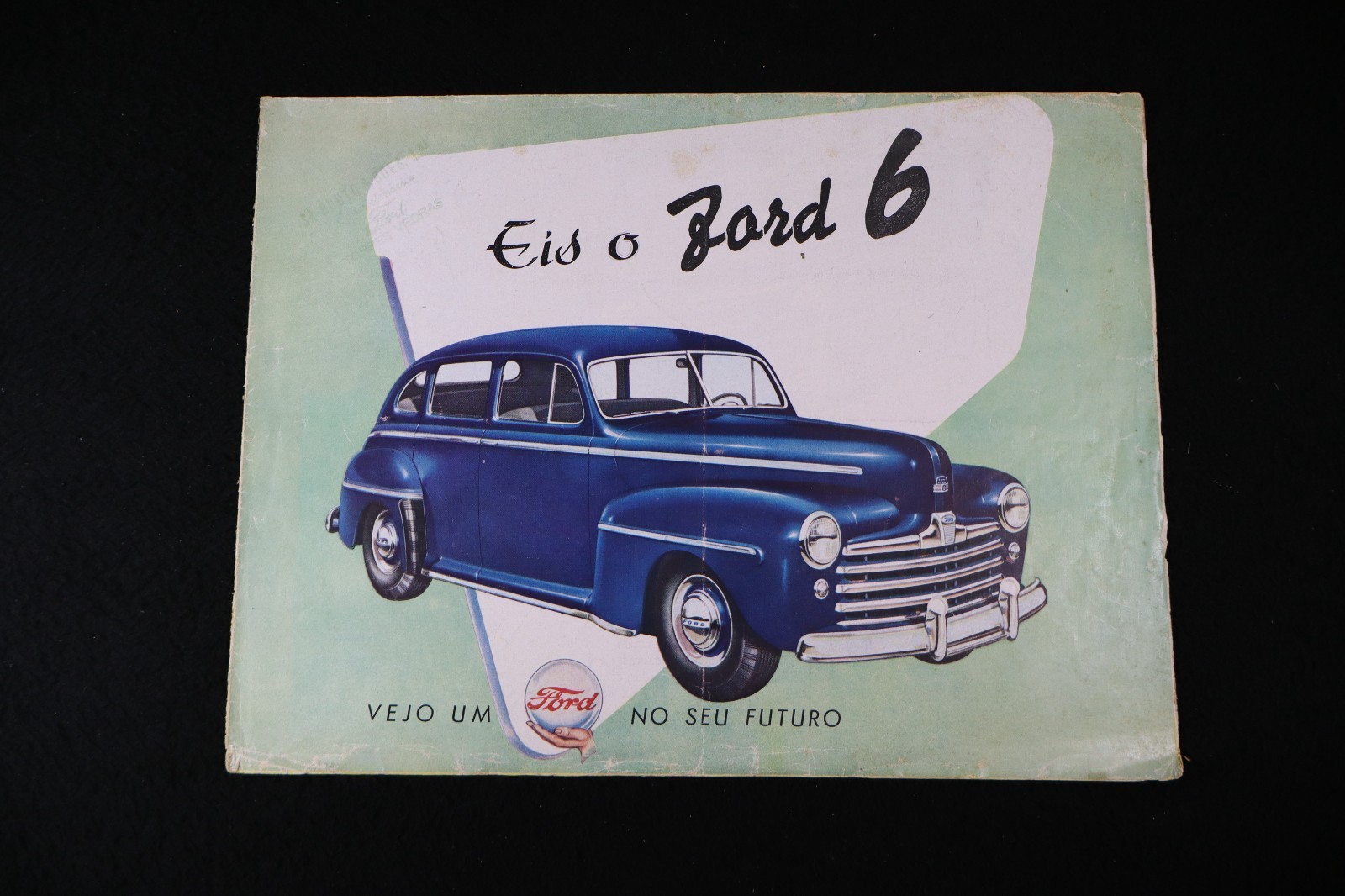 Vintage Ford 6 Sales Brochure 1947-48 Spanish