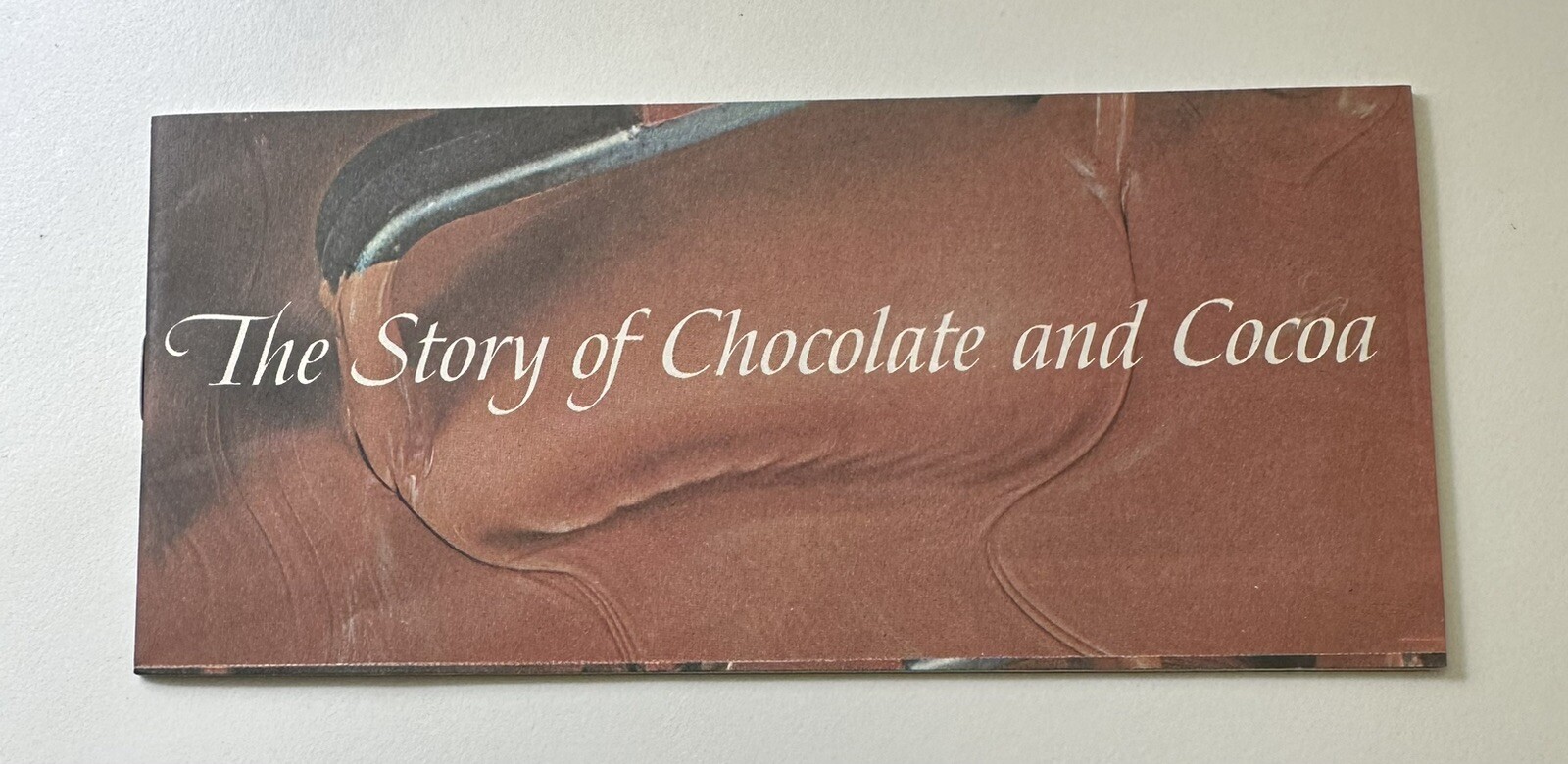 Vintage 1964 Hershey’s “The Story of Chocolate and Cocoa” Factory Tour Handout
