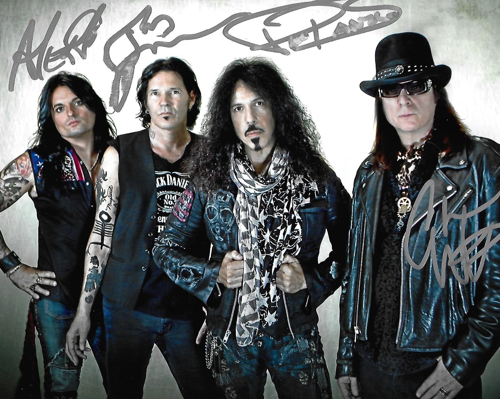 Quiet Riot signed 8x10 photo Mental Health Rock Music Rare COA LOOK