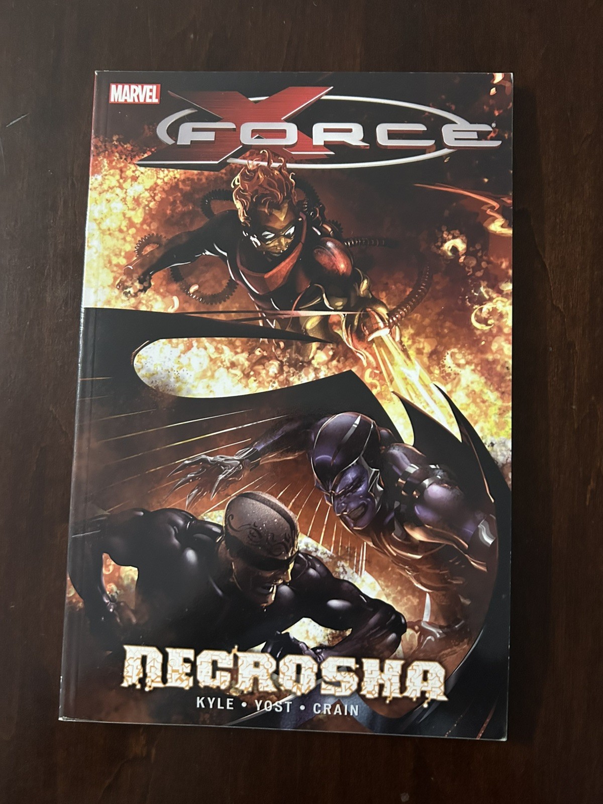 X-FORCE NECROSHA TPB Graphic Novel Kyle Yost Crain Marvel X-Men 2012 Wolverine