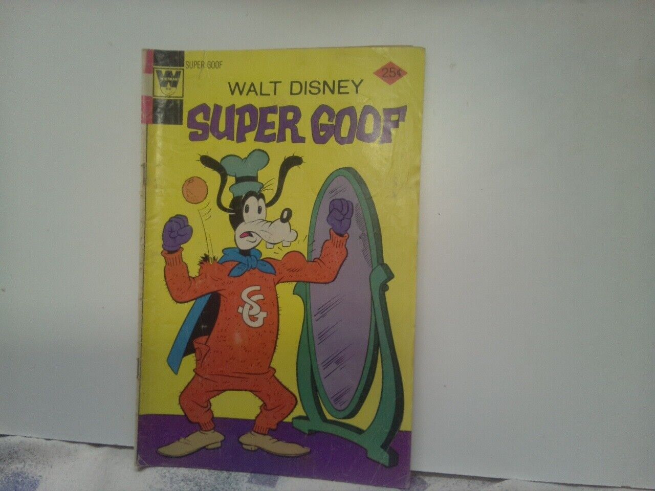 Super Goof #36 Dec. 1975 Walt Disney Whitman Comics Comic Book Superhero Humor