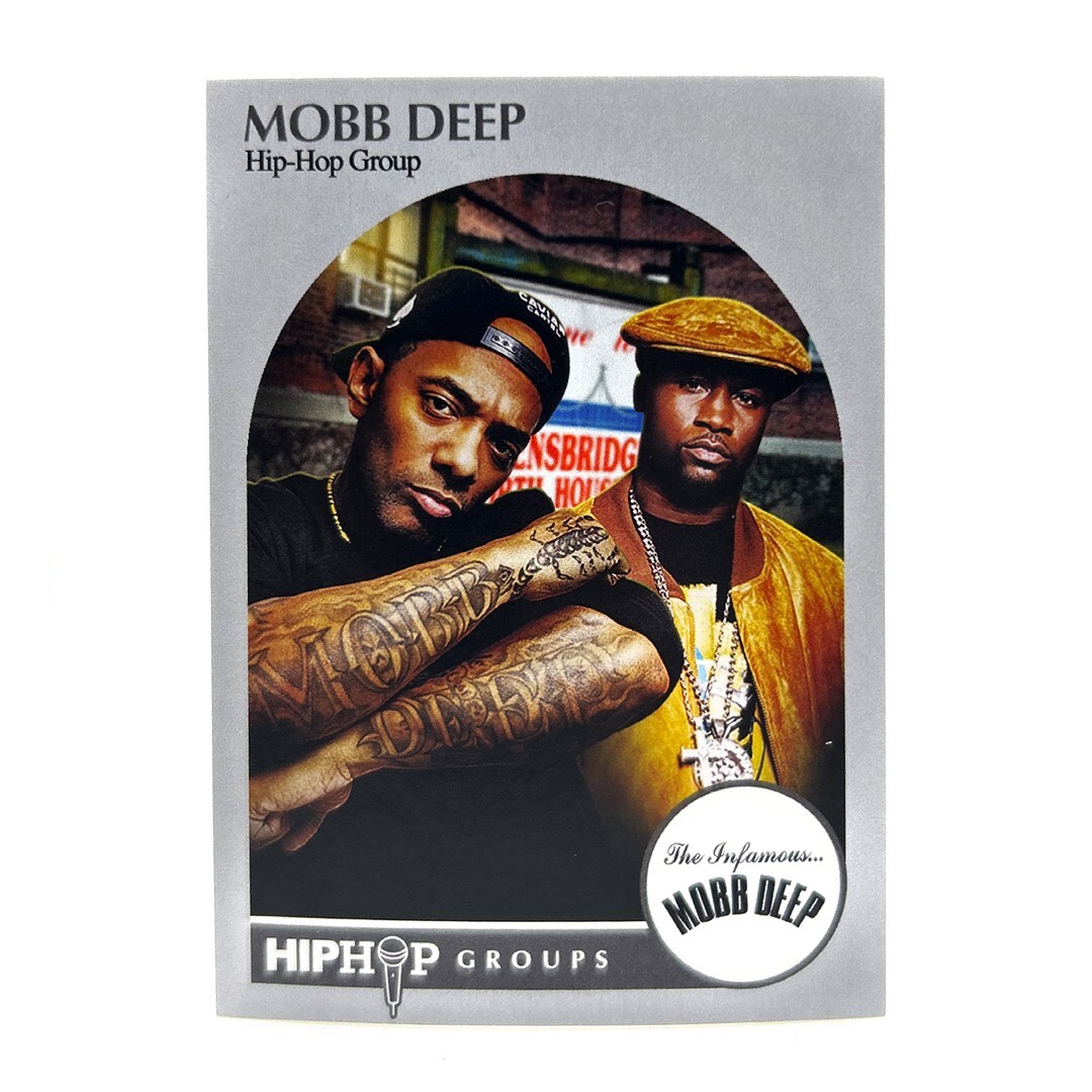 MOBB DEEP Prodigy & Havoc Hip-Hop Trading Card 1990 NBA Hoops 