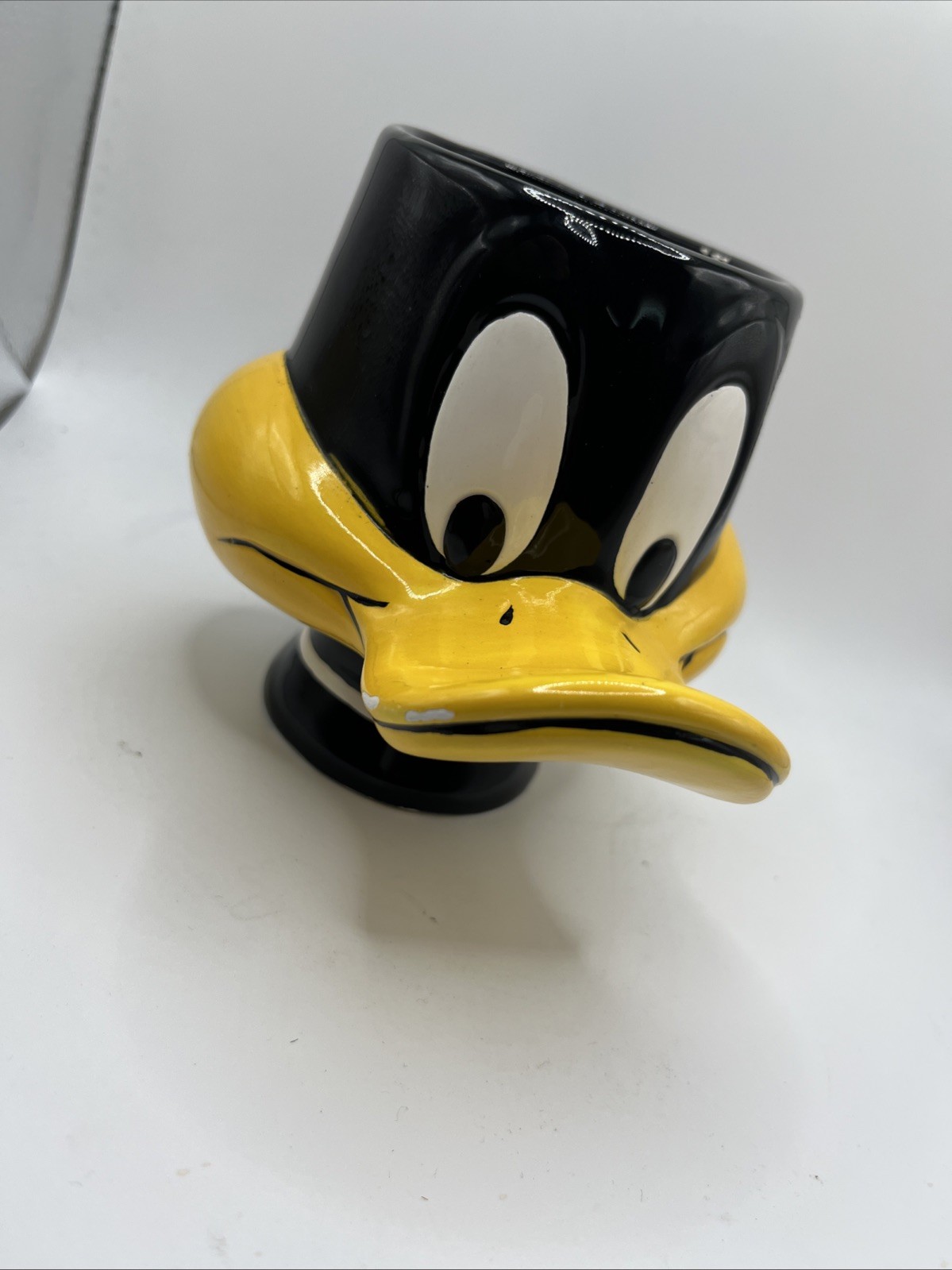VINTAGE 1989 DAFFY DUCK WARNER BROS. CERAMIC MUG COLLECTIBLE