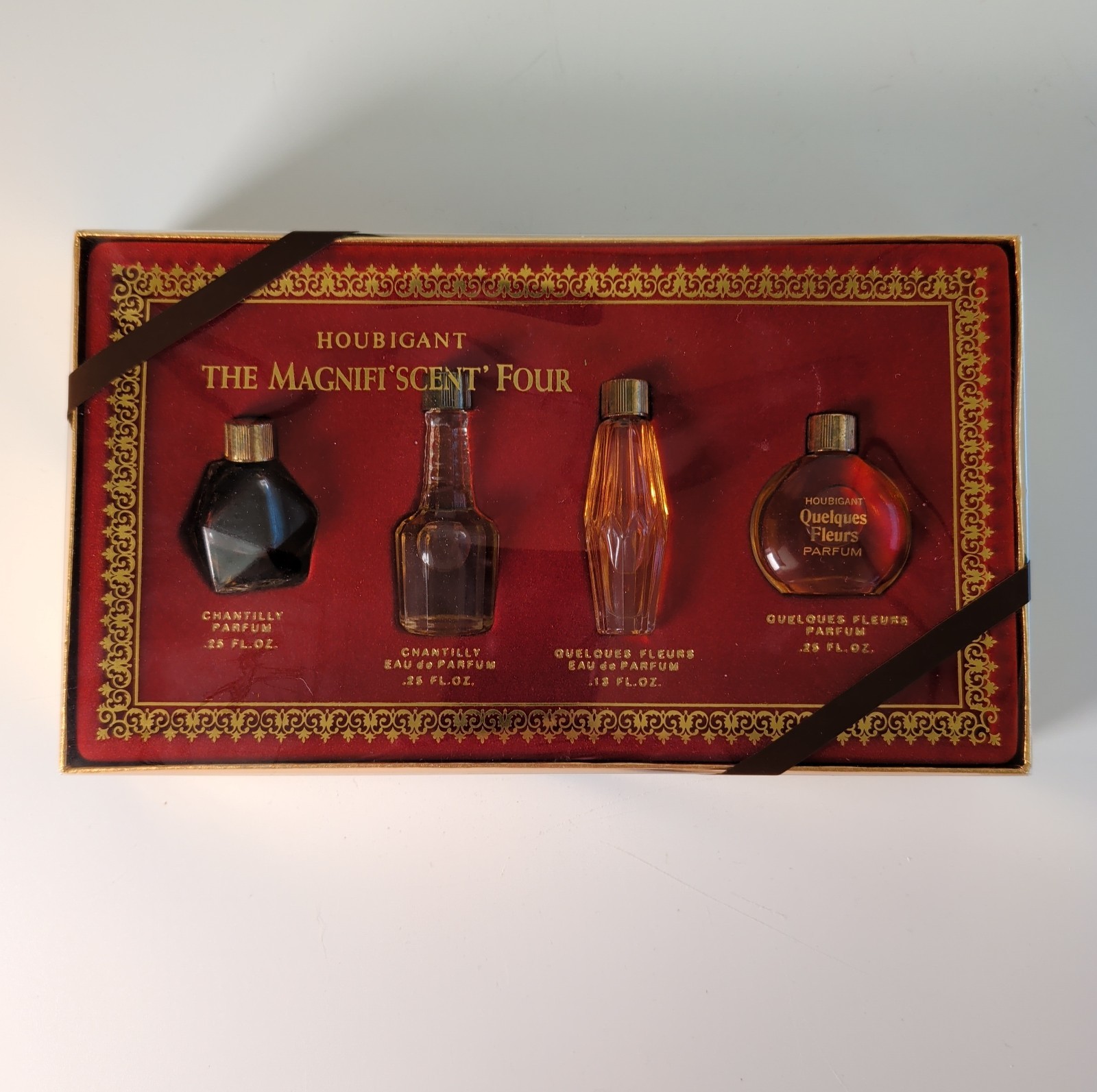 Chantilly - Houbigant The Magnifi'Scent' Four Mini's EDP (0.13oz-0.25oz) VINTAGE