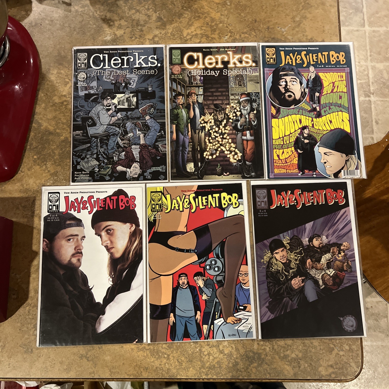 Oni Press 1998 Kevin Smith Clerks View Askew Comic Book Lot