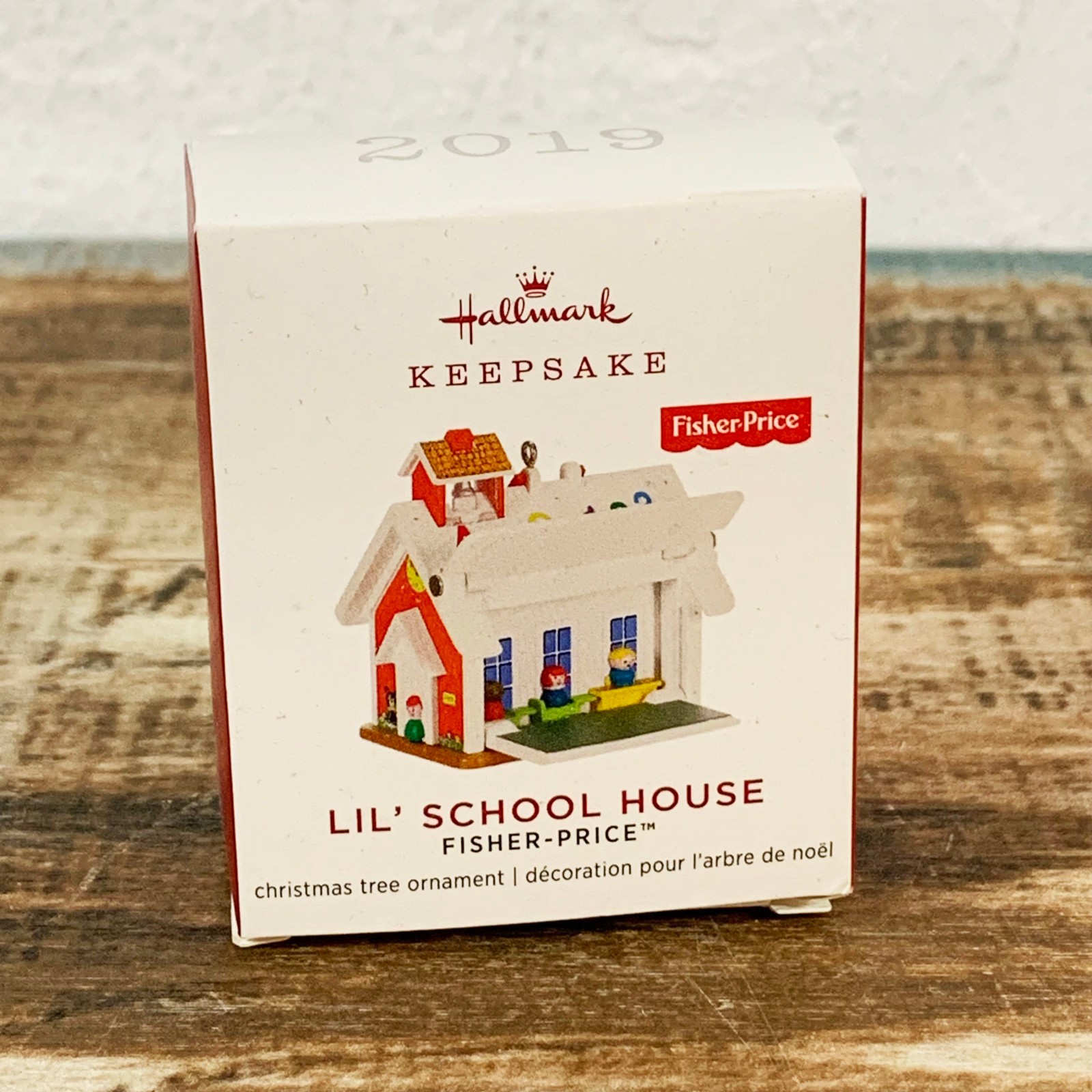 Hallmark Keepsake Lil\' School House Fisher Price Christmas Ornament 2019