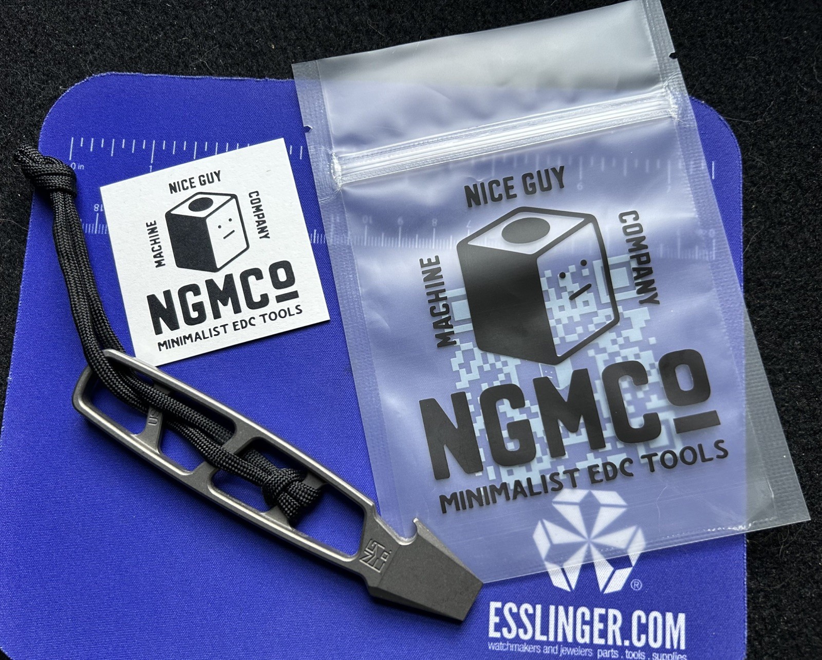 Nice Guy Machine Co NGMCo The Last Call Barkeep’s Liberation Tool Pry Rare EDC