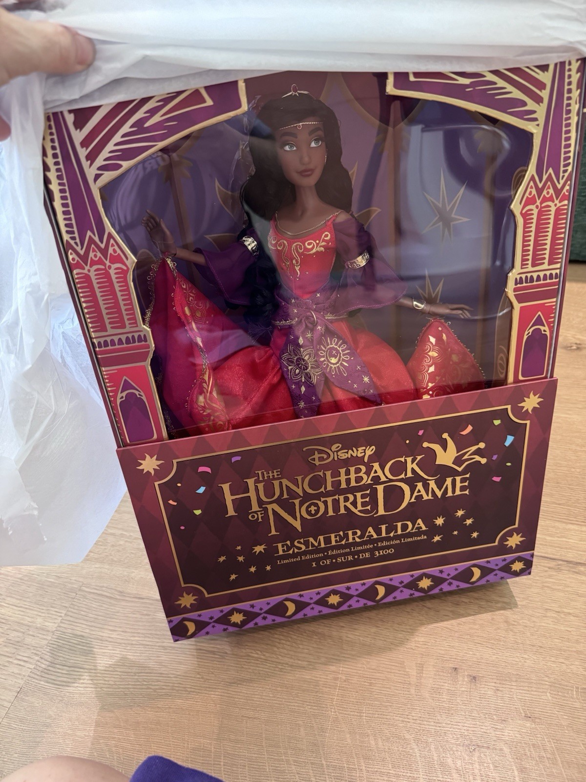 Esmeralda D23 2026 The Hunchback Of Notre Dame 30th Anniversary LE Doll