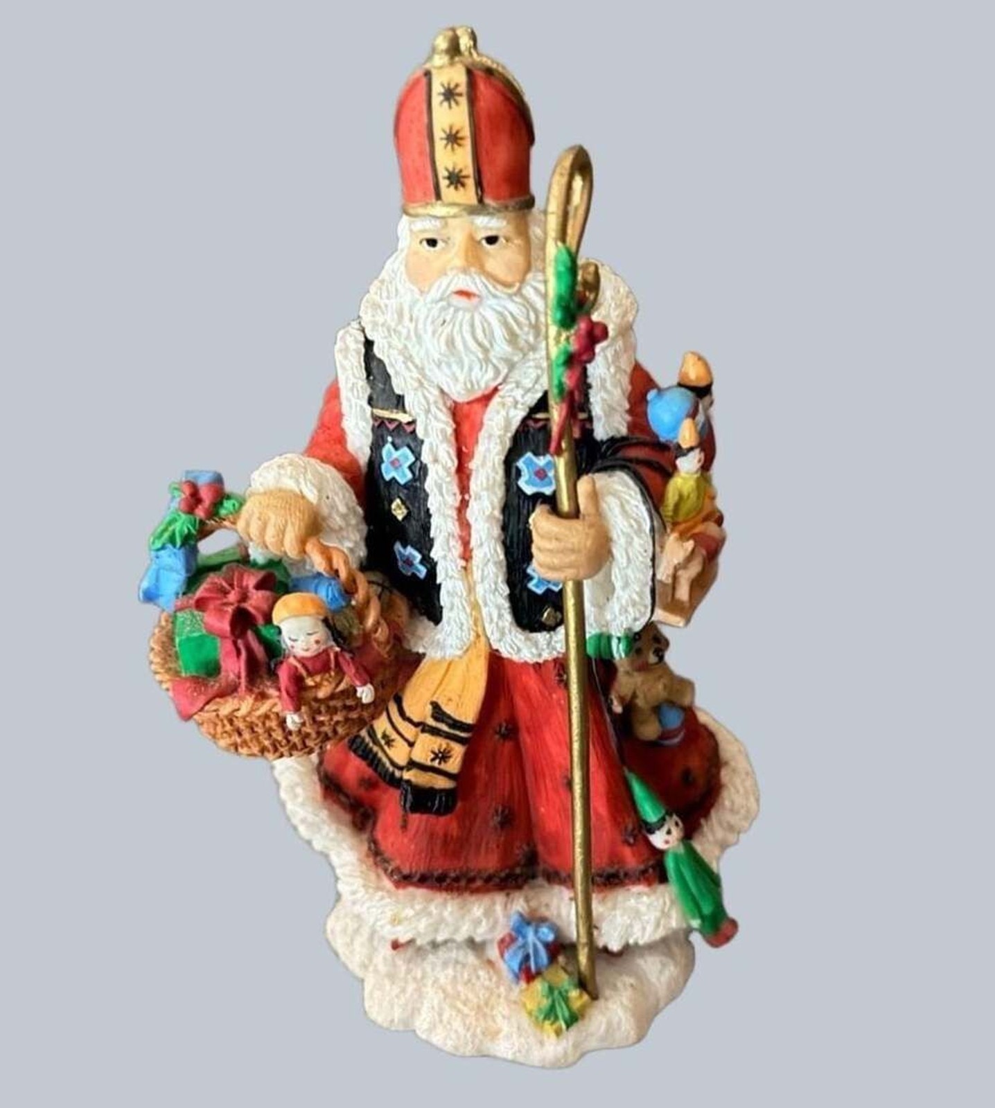 International Santa Claus Collection St. Nicholas Turkey SC54 Figurine