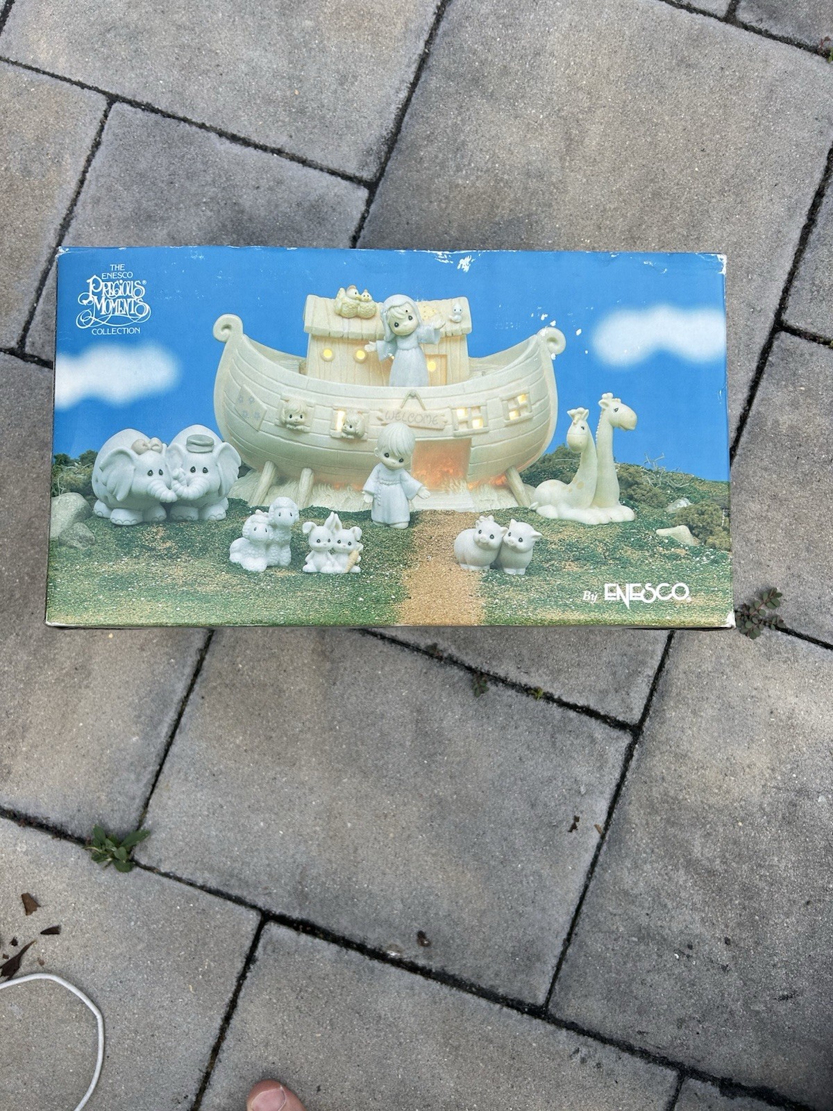 Enesco Precious Moments Noahs Ark 530948 Night Light  Complete