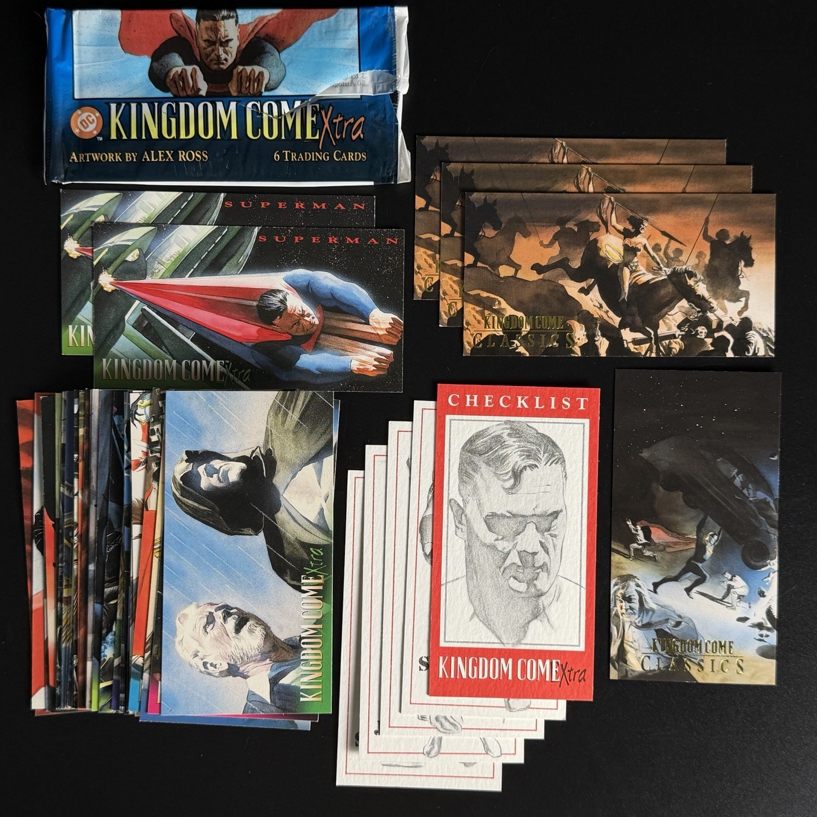 1996 Skybox Widevision LOT -  Kingdom Come Xtra, Sketchboard, Classics & Promos