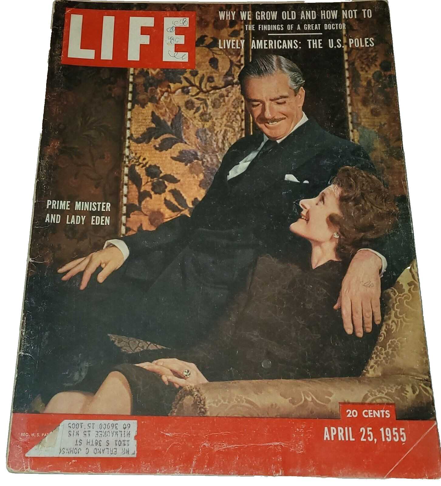 April 25, 1955 LIFE Magazine Historical Ad  '55 4 26 27 24 23 ads