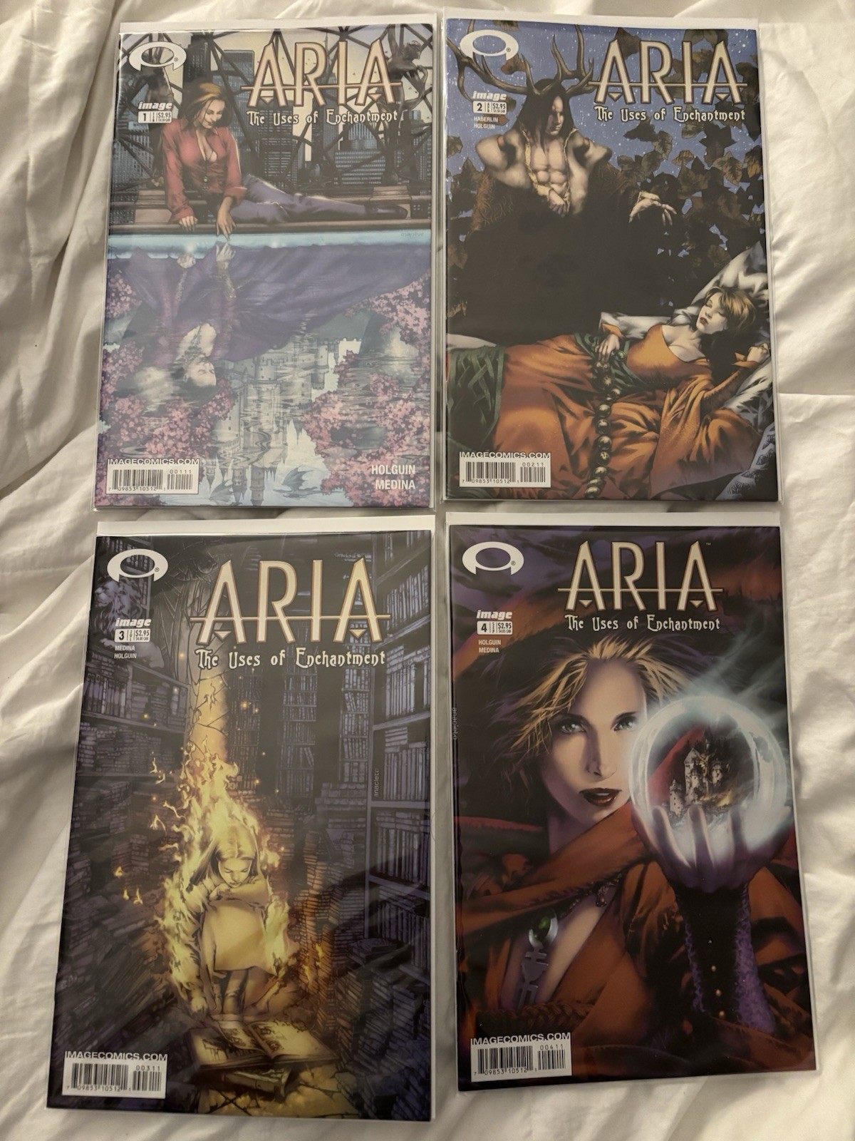 Aria: The Uses Of Enchantment #1-4 Complete Set (2003) Image Comics 