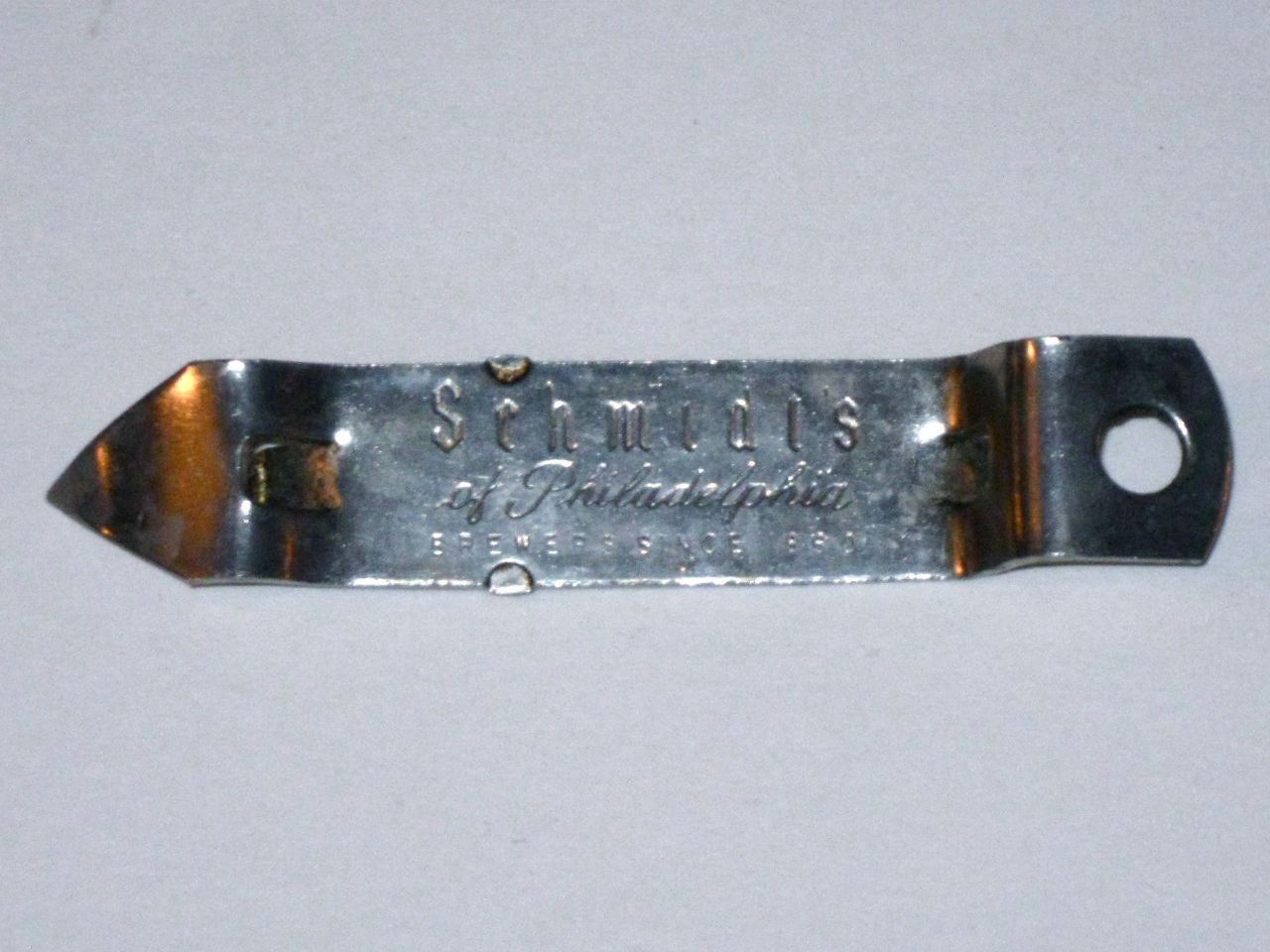 Vintage SCHMIDT\'s of PHILADELPHIA Beer Bottle Opener Brewers Since 1860 Ekco