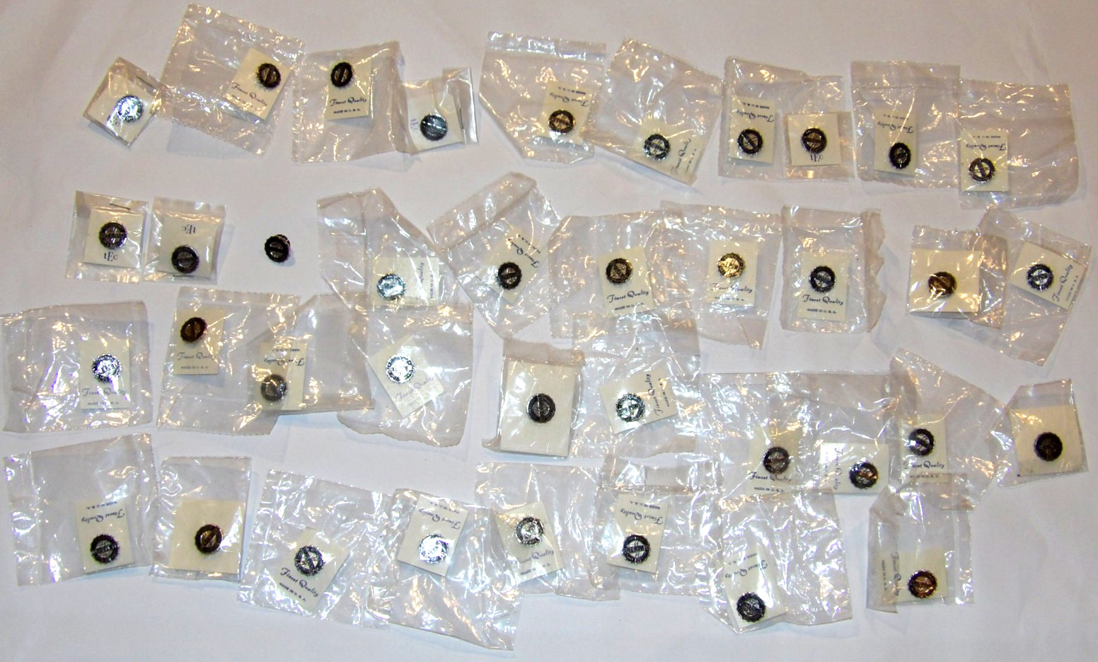 38 VINTAGE UNUSED DUKE POWER SAFE DRIVING/DRIVER AWARD PINS  1-39 YEARS
