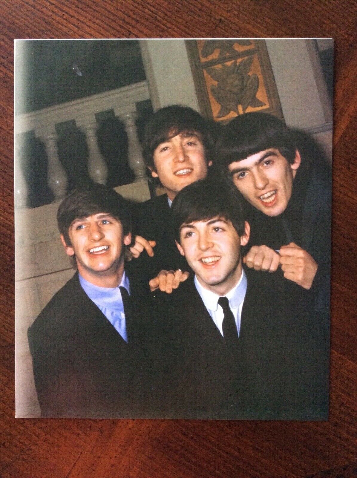 Famous People Color book photo The Beatles fantastic condition 