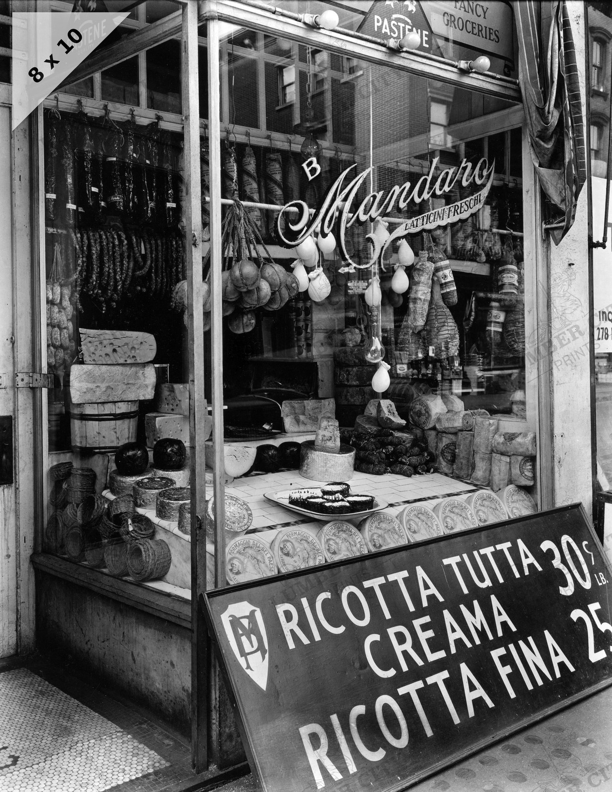 1937 Mandaro Italian Deli Bleecker St NYC 8\