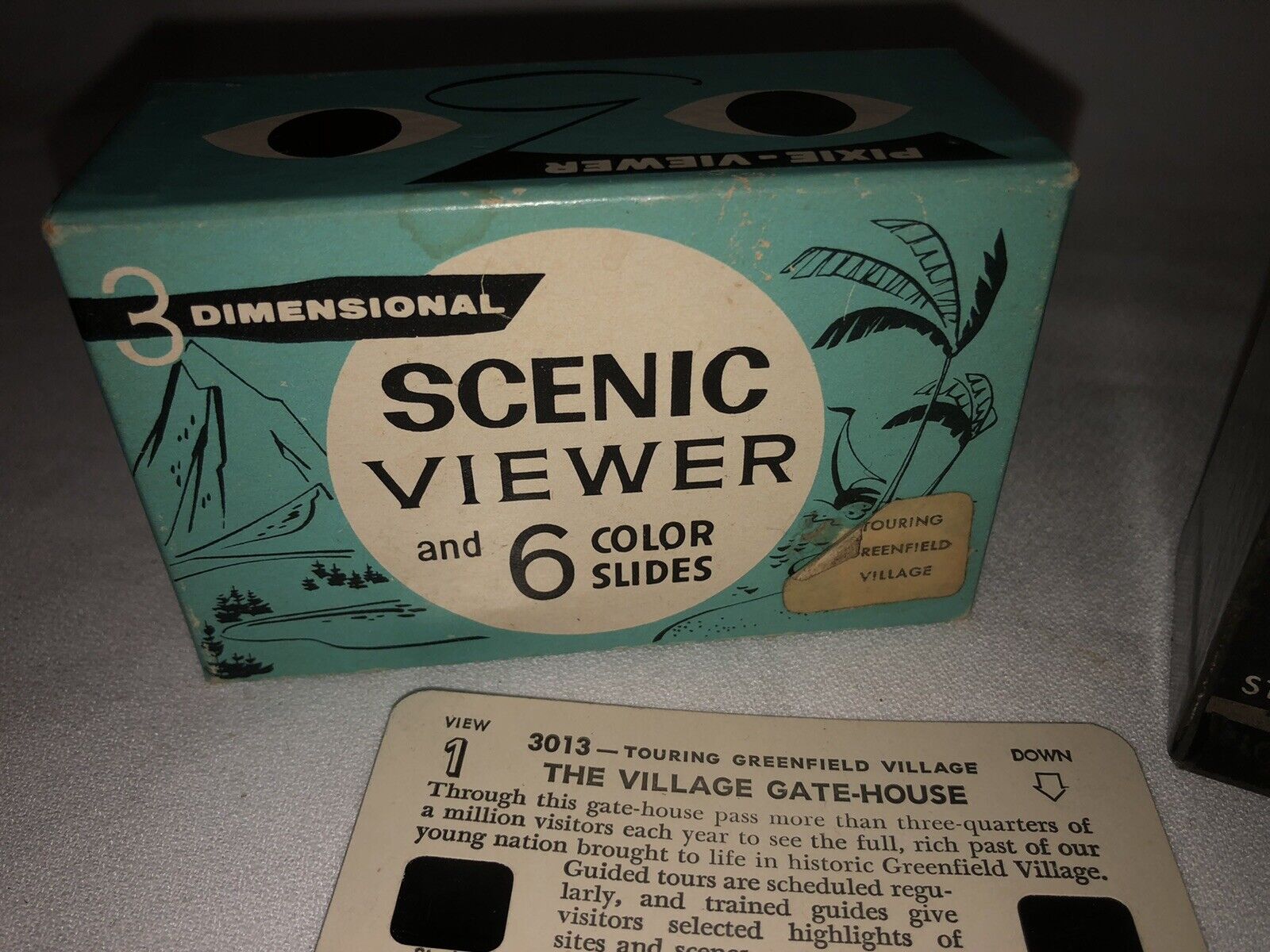 3 Dimensionai Scenic Pixie Viewer Greenfield Village 