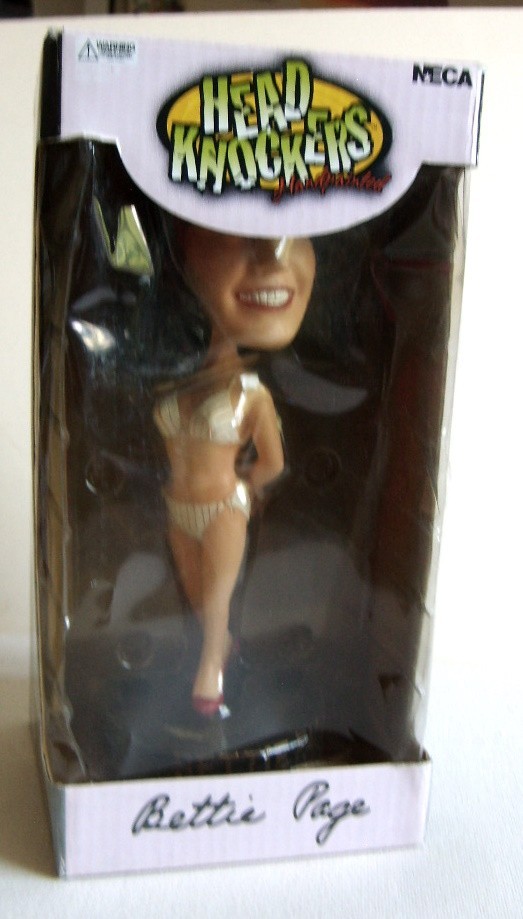 Vintage Neca Head Knockers BETTIE PAGE Pin-Up Bobble Head