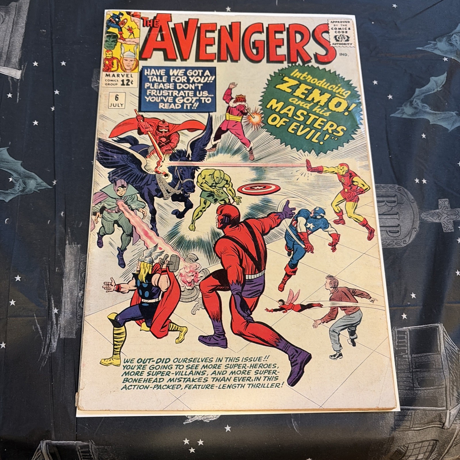 Marvel Avengers #6 “Zemo and the Masters of Evil “ VG Copy to make yours