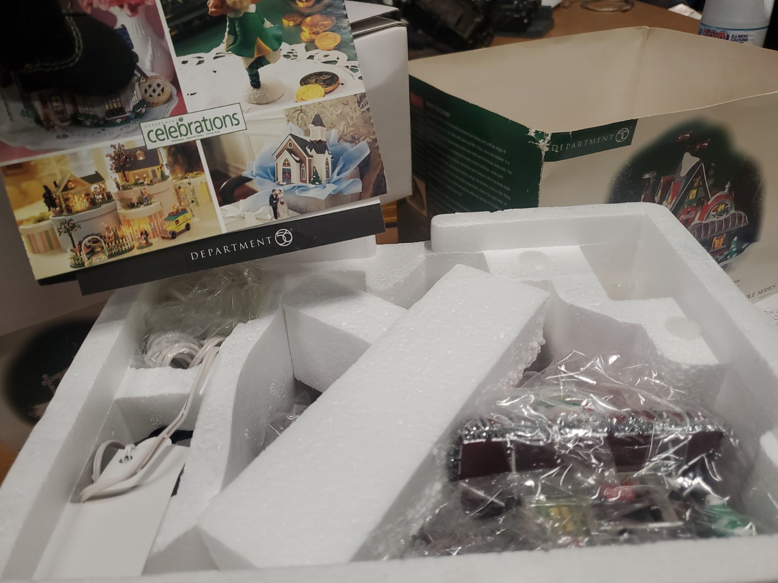 Vintage Department 56 North Pole Coca-Cola Fizz Factory..New In Open Box....Read