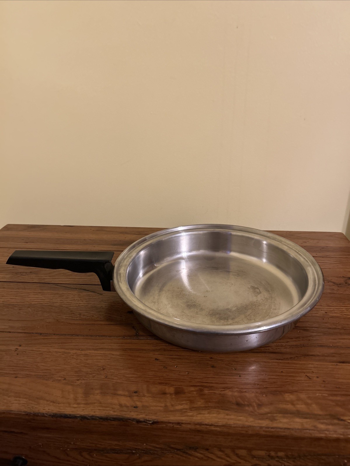Vtg Flavor Seal by Cory 9” Stainless Steel 18-8 Zirconium No Lid