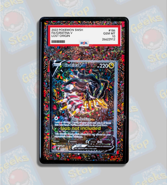 Giratina V Alt Art PSA | Display Case Extended Art for Graded Pokemon