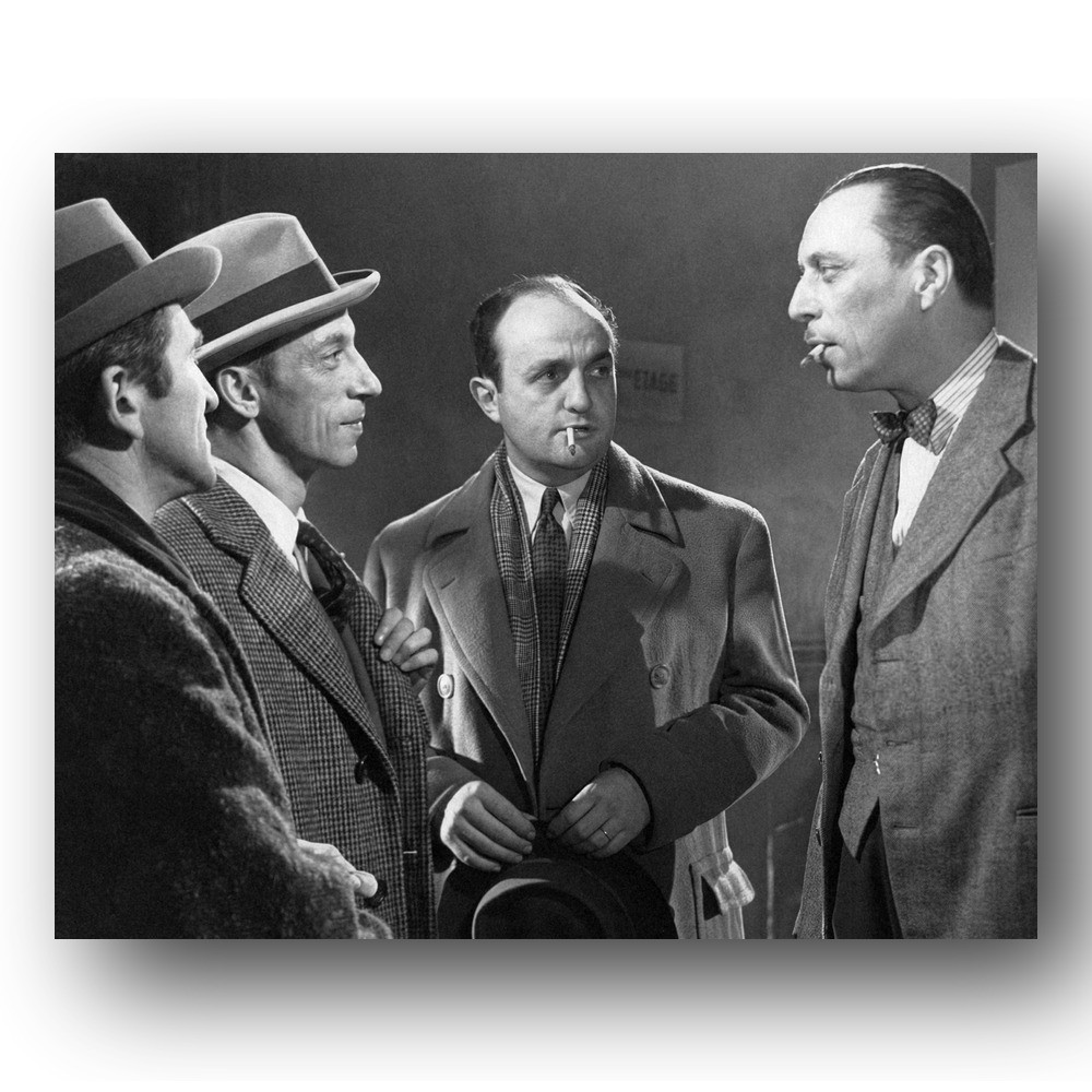 Paul Demange Raymond Bussieres Bernard Blier Louis Jouvet Photo 8x10 1947 Film